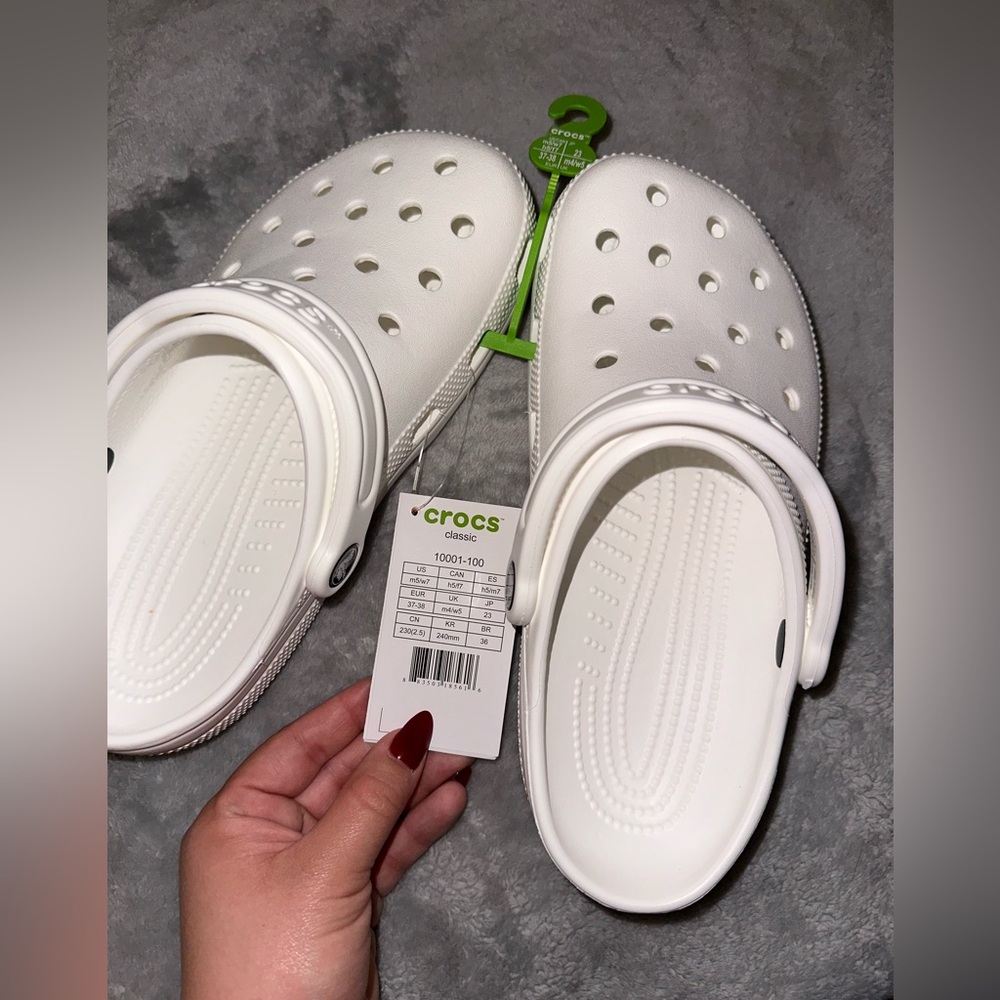 Crocs (White) NWT